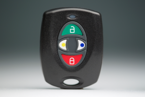 wireless keyfob for security systems
